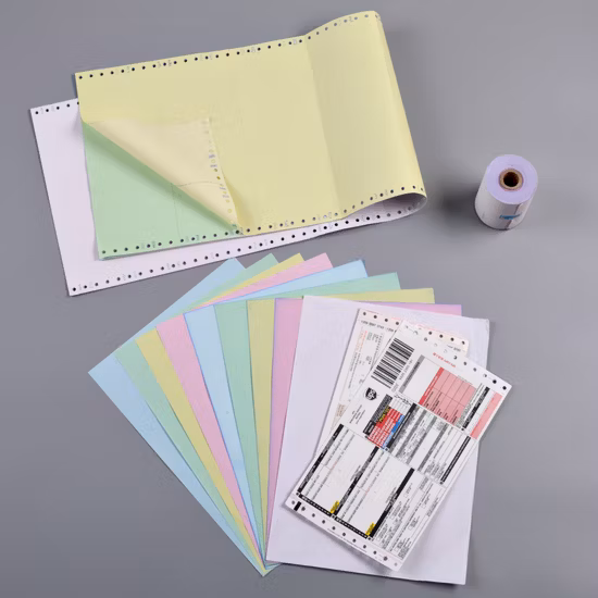 White & Color 48 GSM NCR Carbonless Self Copy Paper