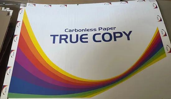 White & Color 48 GSM NCR Carbonless Self Copy Paper
