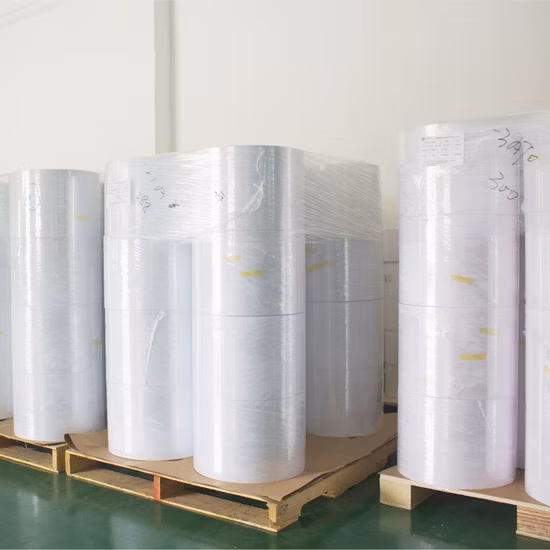 Carta per etichette adesive autoadesive semilucide in rotoli e in fogli