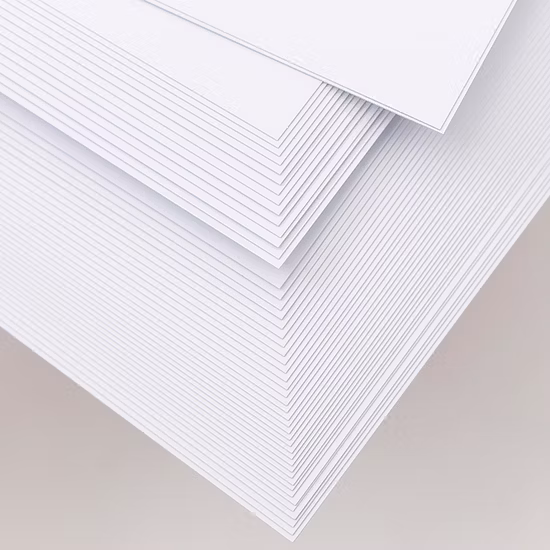 Carta patinata per cartoncino da 250 g per scatole