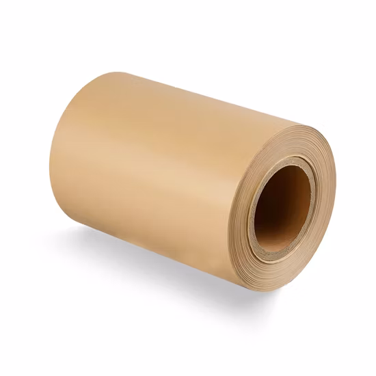 Manufacturers Direct Sales of Kraft Paper Roll Label Sticker Material