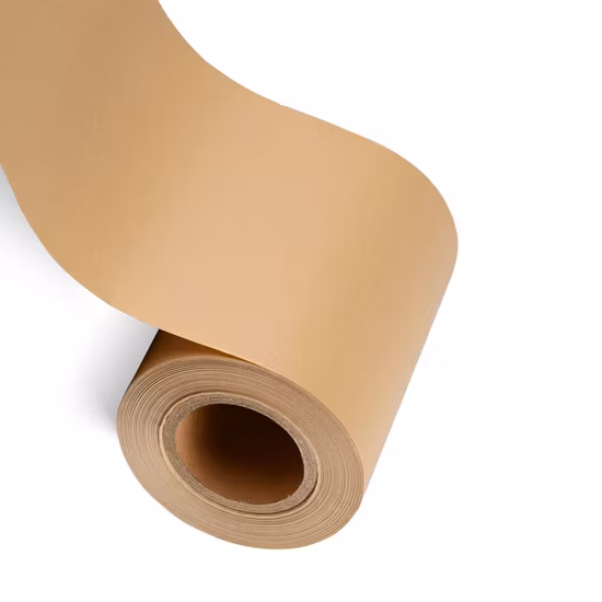 Manufacturers Direct Sales of Kraft Paper Roll Label Sticker Material